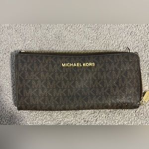 Michael Kors brown wallet